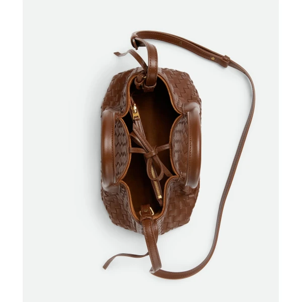 Khaite Women's Small Pinacoteca in Nocciola/amber - Multicolour Totes & Top-Handle Bags - The Lotus Tote Bag - Shop at Coveti