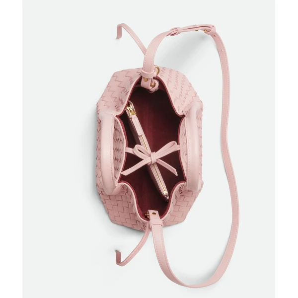 Khaite Women's Small Pinacoteca in Rose/barolo - Multicolour Totes & Top-Handle Bags - The Lotus Tote Bag - Shop at Coveti