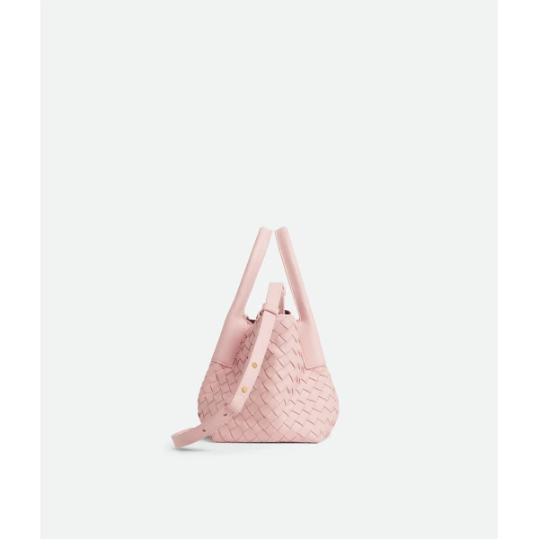 Khaite Women's Small Pinacoteca in Rose/barolo - Multicolour Totes & Top-Handle Bags - The Lotus Tote Bag - Shop at Coveti
