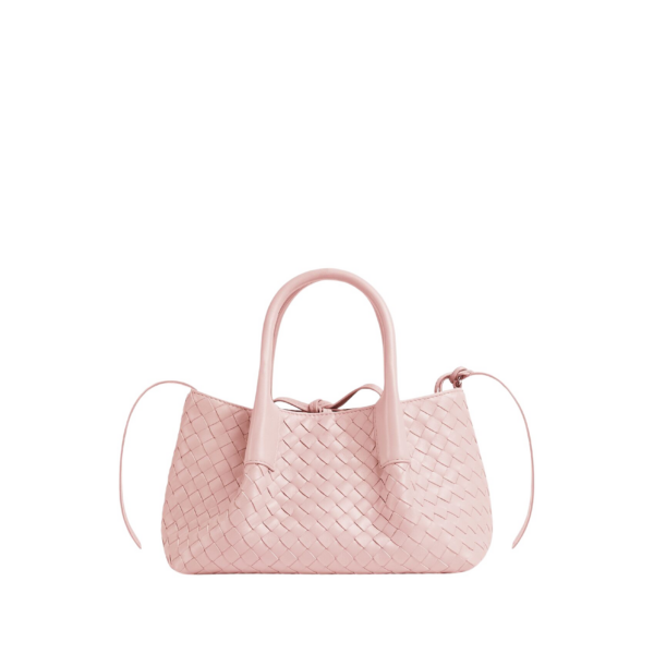 Khaite Women's Small Pinacoteca in Rose/barolo - Multicolour Totes & Top-Handle Bags - The Lotus Tote Bag - Shop at Coveti