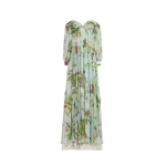 Oscar-de-la-Renta-Chine-Dominican-Mixed-Floral-Chiffon-Sweetheart-Gown-Dresses83881_nobg Oscar de la Renta Chiné Dominican Mixed Floral Chiffon Sweetheart Gown - Dresses - American Luxury Evening Wear at Coveti