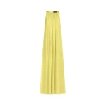 Oscar de la Renta Hibiscus Detail Silk Chiffon Caftan - kimono - American Luxury Evening Wear at Coveti