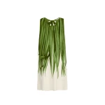 Oscar de la Renta Palm Leaves Jacquard Shift Dress - Dresses - American Luxury Evening Wear at Coveti