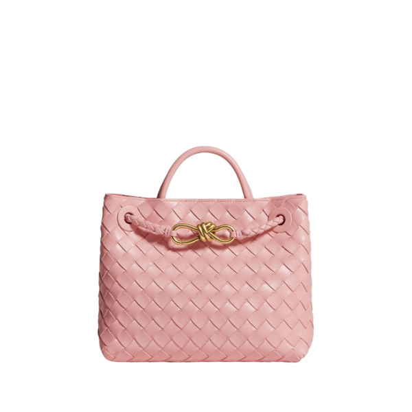 Khaite Women's Small Andiamo in Blush - Pink Totes & Top-Handle Bags - The Lotus Tote Bag - Shop at Coveti