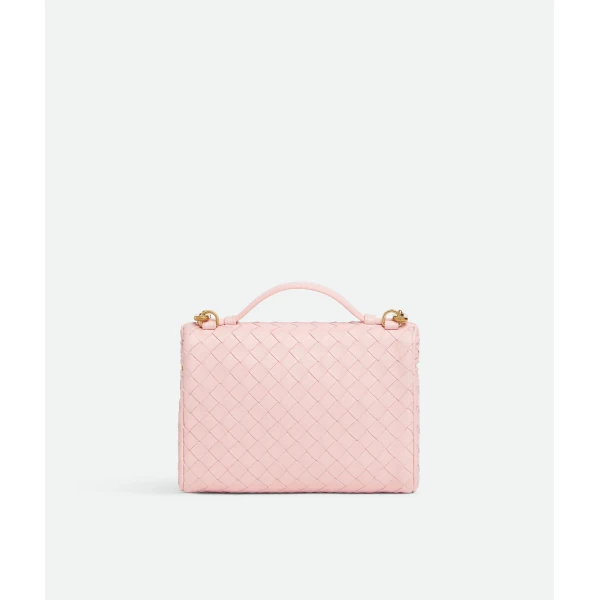 Khaite Women's Small Soft Vanity in Rose - Pink Clutch Bags - The Lotus Tote Bag - Shop at Coveti
