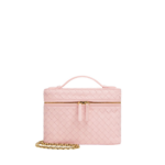Khaite Women's Small Soft Vanity in Rose - Pink Clutch Bags - The Lotus Tote Bag - Shop at Coveti