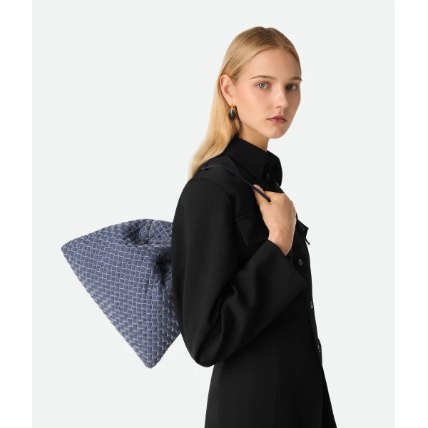 Khaite Women's Dustbag in Ash violet - Purple Shoulder & Crossbody Bags - The Lotus Tote Bag - Shop at Coveti