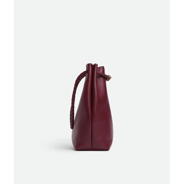 Khaite Women's Andiamo Bucket in Barolo - Red Bucket Bags - The Lotus Tote Bag - Shop at Coveti