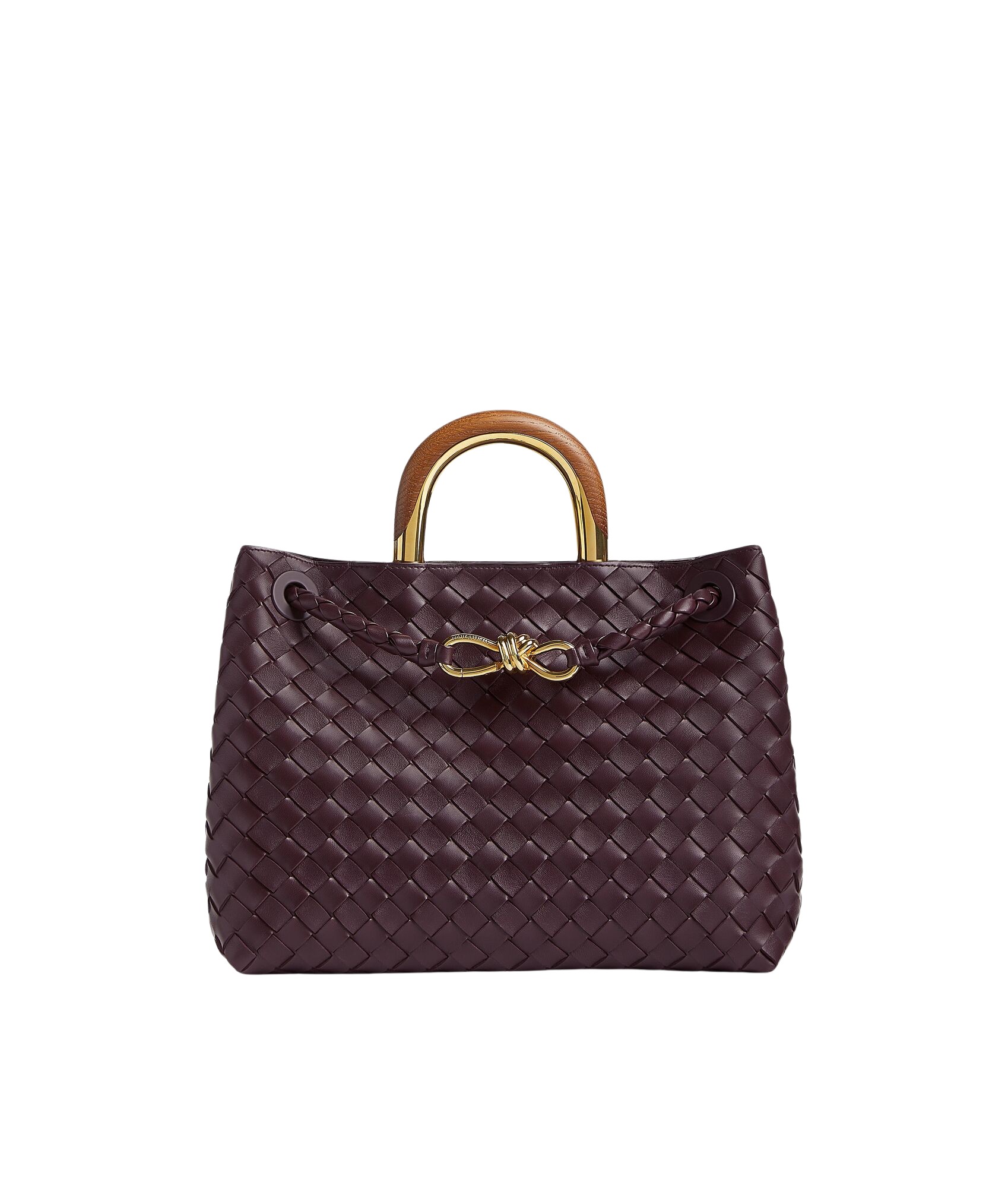 Red-Womens-Andiamo-in-Dark-barolo-coveti29802_nobg Khaite Women's Andiamo in Dark barolo - Red Totes & Top-Handle Bags - The Lotus Tote Bag - Shop at Coveti
