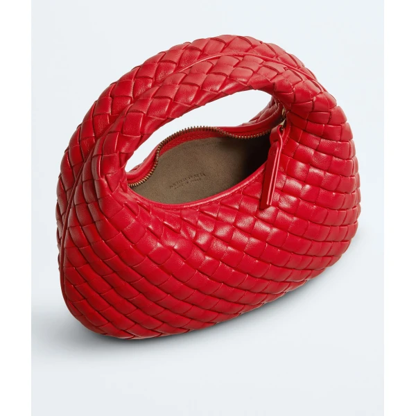 Khaite Women's Baby Veneta in Cardinal - Red Mini Bags - The Lotus Tote Bag - Shop at Coveti