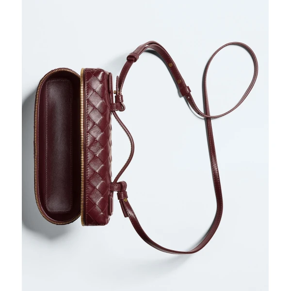 Khaite Women's Bang Bang in Barolo - Red Shoulder & Crossbody Bags - The Lotus Tote Bag - Shop at Coveti
