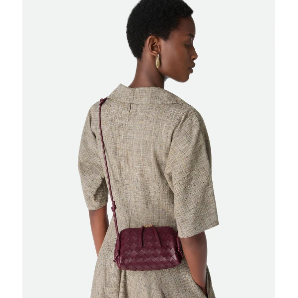 Khaite Women's Concert Pouch in Barolo - Red Clutch Bags - The Lotus Tote Bag - Shop at Coveti