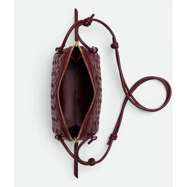 Khaite Women's Concert Pouch in Barolo - Red Clutch Bags - The Lotus Tote Bag - Shop at Coveti