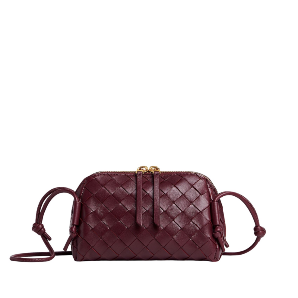 Khaite Women's Concert Pouch in Barolo - Red Clutch Bags - The Lotus Tote Bag - Shop at Coveti