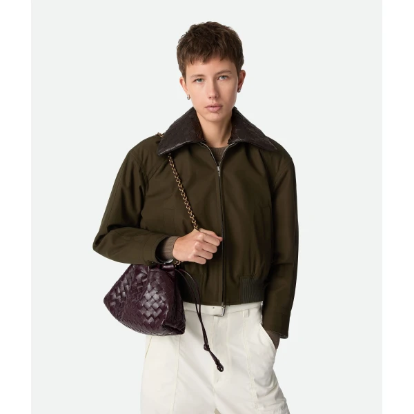 Khaite Women's Dustbag Notte in Dark barolo - Red Shoulder & Crossbody Bags - The Lotus Tote Bag - Shop at Coveti