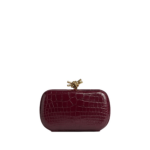 Khaite Women's Knot in Barolo - Red Clutch Bags - The Lotus Tote Bag - Shop at Coveti