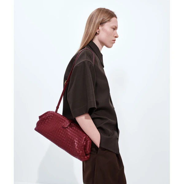Khaite Women's Lauren 1979 in Lava red - Red Shoulder & Crossbody Bags - The Lotus Tote Bag - Shop at Coveti