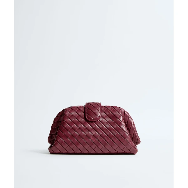Khaite Women's Lauren 1980 in Barolo - Red Shoulder & Crossbody Bags - The Lotus Tote Bag - Shop at Coveti