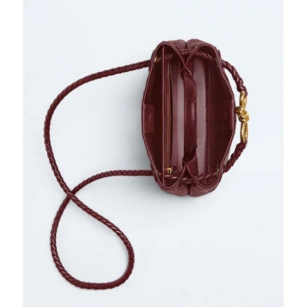 Khaite Women's Mini Andiamo in Lava red - Red Mini Bags - The Lotus Tote Bag - Shop at Coveti