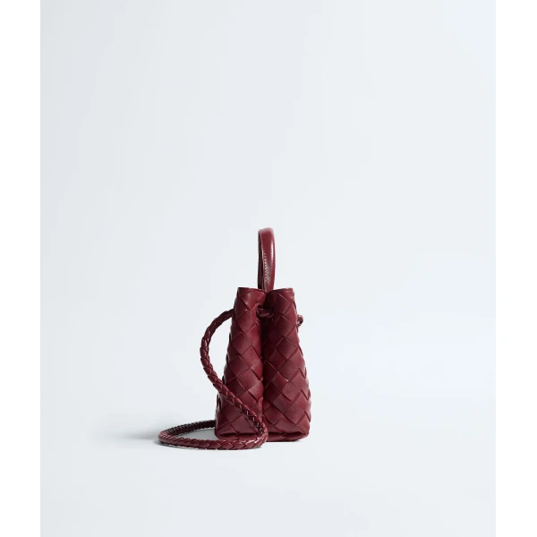 Khaite Women's Mini Andiamo in Lava red - Red Mini Bags - The Lotus Tote Bag - Shop at Coveti