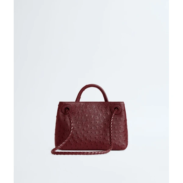 Khaite Women's Mini Andiamo in Lava red - Red Mini Bags - The Lotus Tote Bag - Shop at Coveti