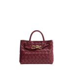 Khaite Women's Mini Andiamo in Lava red - Red Mini Bags - The Lotus Tote Bag - Shop at Coveti