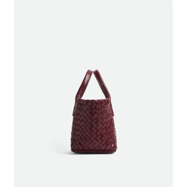 Khaite Women's Mini Cabat in Barolo - Red Mini Bags - The Lotus Tote Bag - Shop at Coveti