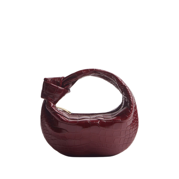 Khaite Women's Mini Jodie in Barolo - Red Mini Bags - The Lotus Tote Bag - Shop at Coveti