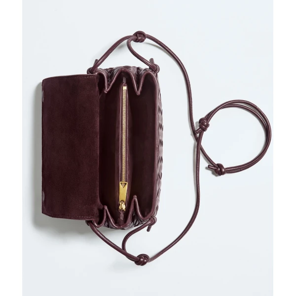 Khaite Women's Notturno in Deep mahogany - Red Shoulder & Crossbody Bags - The Lotus Tote Bag - Shop at Coveti