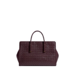 Khaite Women's Small Barbara Tote in Deep mahogany - Red Totes & Top-Handle Bags - The Lotus Tote Bag - Shop at Coveti