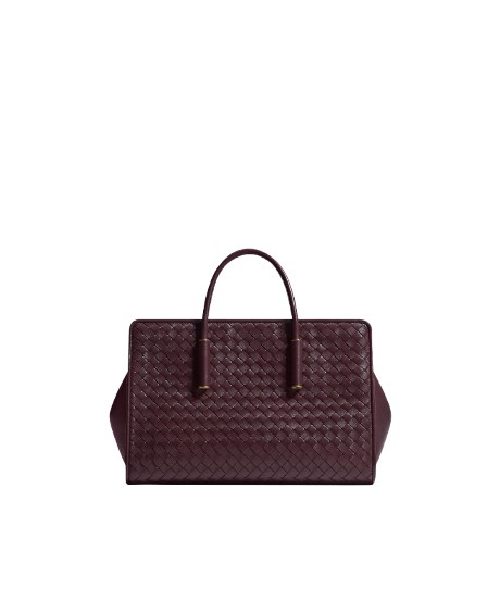 Women's Small Barbara Tote in Deep mahogany