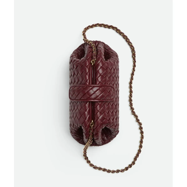 Khaite Women's Small Lauren 1980 in Barolo - Red Shoulder & Crossbody Bags - The Lotus Tote Bag - Shop at Coveti