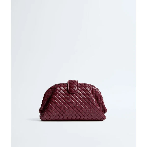 Khaite Women's Small Lauren 1980 in Barolo - Red Shoulder & Crossbody Bags - The Lotus Tote Bag - Shop at Coveti