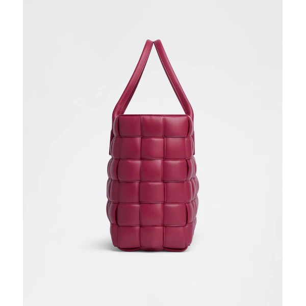Khaite Women's Tote Bag in Amaranto - Red Totes & Top-Handle Bags - The Lotus Tote Bag - Shop at Coveti