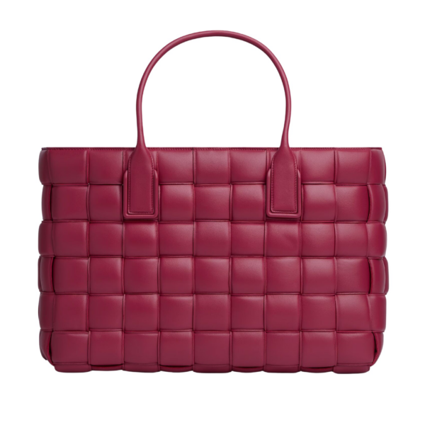 Khaite Women's Tote Bag in Amaranto - Red Totes & Top-Handle Bags - The Lotus Tote Bag - Shop at Coveti
