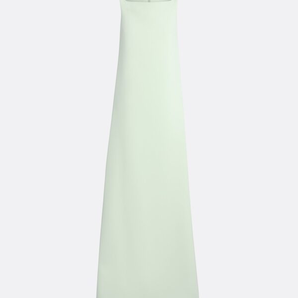 Safiyaa Cielle Long Dress In Sea Glass -  - Demi-Couture Evening Wear at Coveti