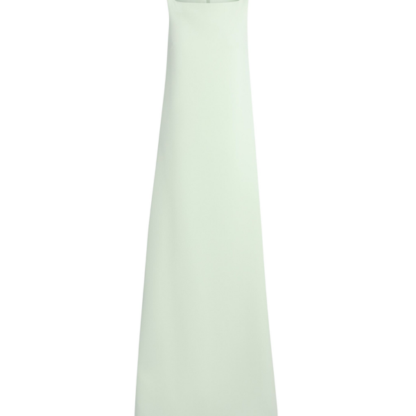 Safiyaa Cielle Long Dress In Sea Glass -  - Demi-Couture Evening Wear at Coveti