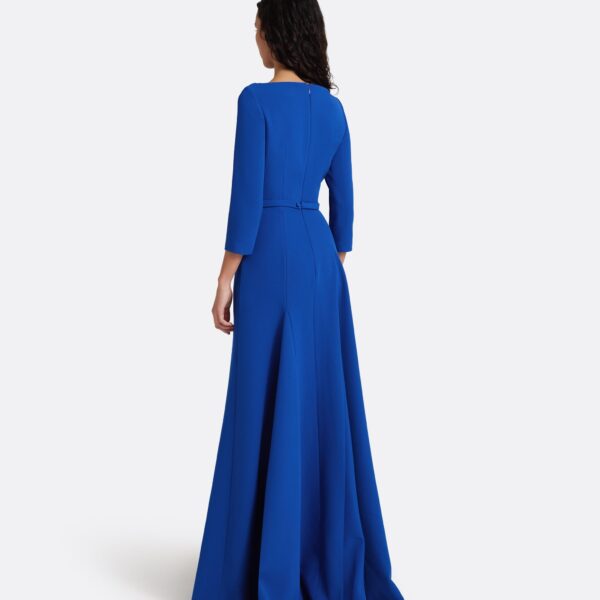 Safiyaa Emilia Long Dress In Marrakech -  - Demi-Couture Evening Wear at Coveti