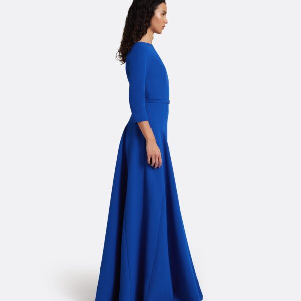 Safiyaa Emilia Long Dress In Marrakech -  - Demi-Couture Evening Wear at Coveti