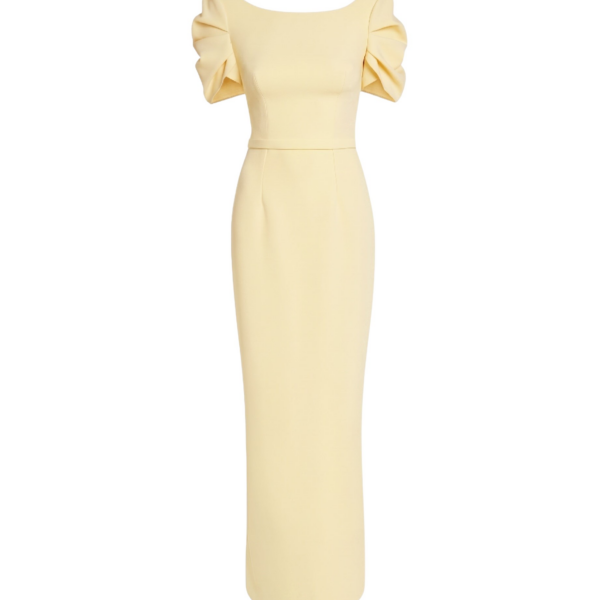 Safiyaa Emilia Long Dress In Marrakech -  - Demi-Couture Evening Wear at Coveti