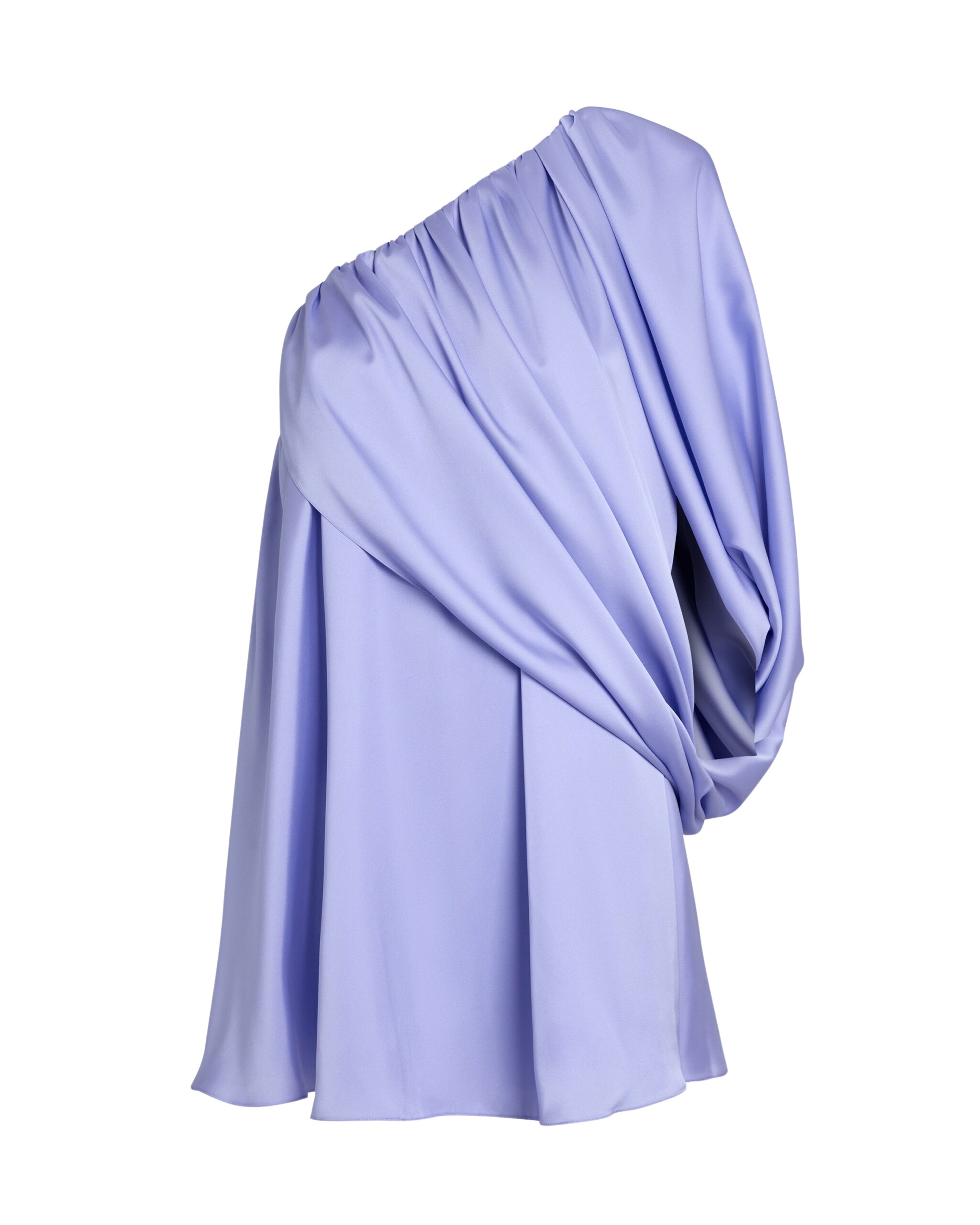 Safiyaa Flourine Mini Dress In Soft Sky -  - Demi-Couture Evening Wear at Coveti