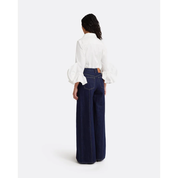 Safiyaa Joanne Shirt In Ivory, view 5