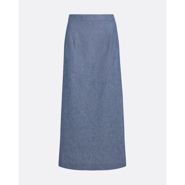 Safiyaa Kyoto Skirt In Blue Blend, view 2