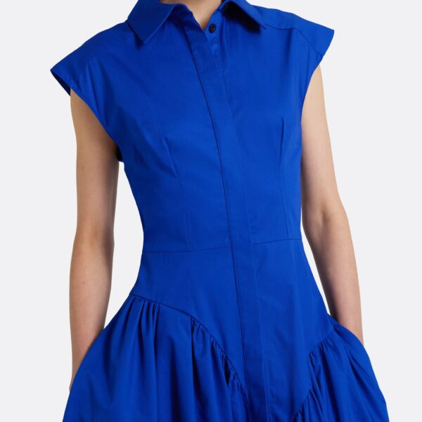 Safiyaa Ludavine Midi Dress In Marrakech -  - Demi-Couture Evening Wear at Coveti
