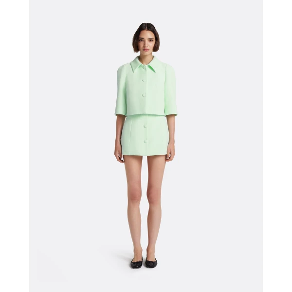 Safiyaa Marci Jacket In Sea Glass, view 4
