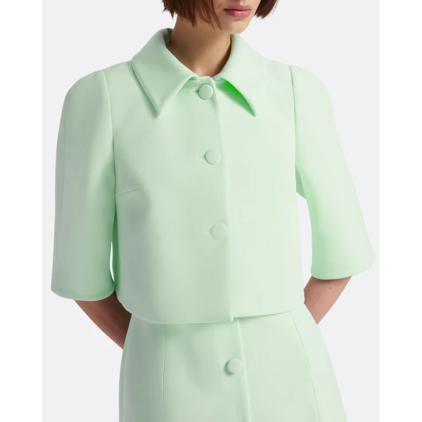 Safiyaa Marci Jacket In Sea Glass, view 6
