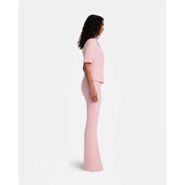 Safiyaa Marley Top In Lychee -  - Demi-Couture Evening Wear at Coveti