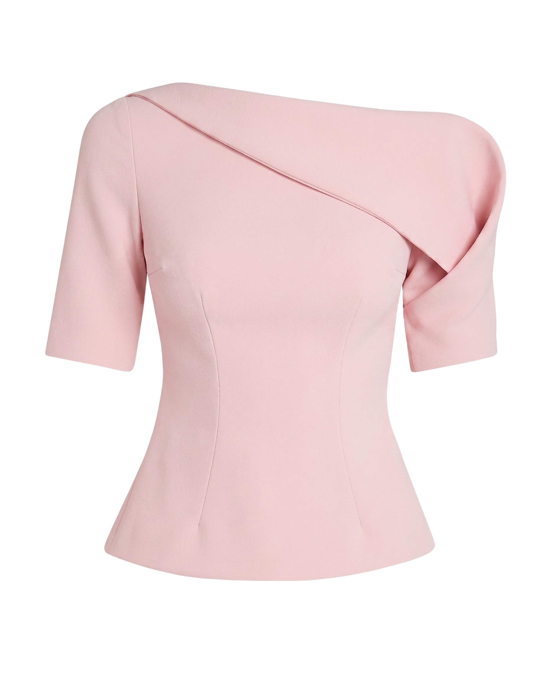 Safiyaa Marley Top In Lychee -  - Demi-Couture Evening Wear at Coveti