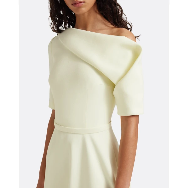 Safiyaa Melinda Midi Dress In Sorbet, view 5