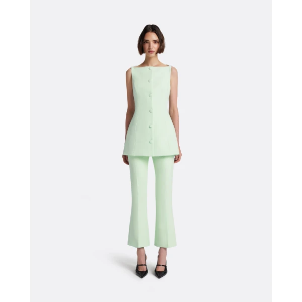 Safiyaa Robbie Top In Sea Glass, view 4